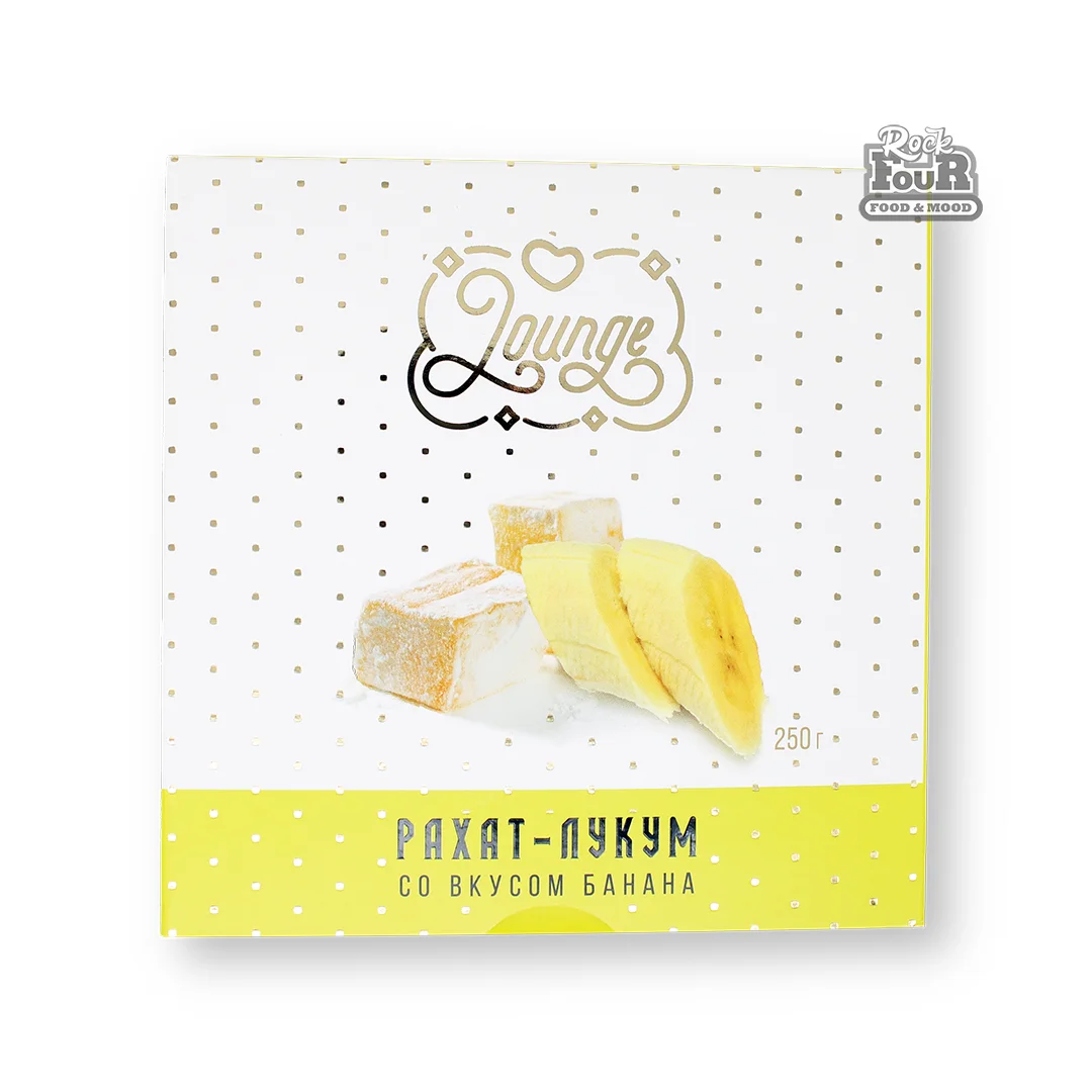 Rahat-lochum "Lounge" with banana 250g